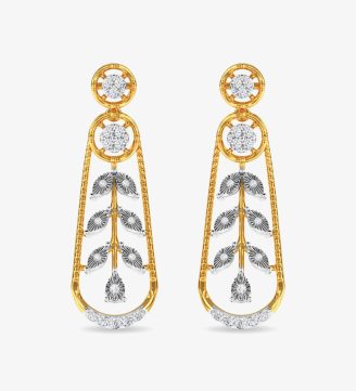 Beautiful Diamond Ximena Earring Rose Gold